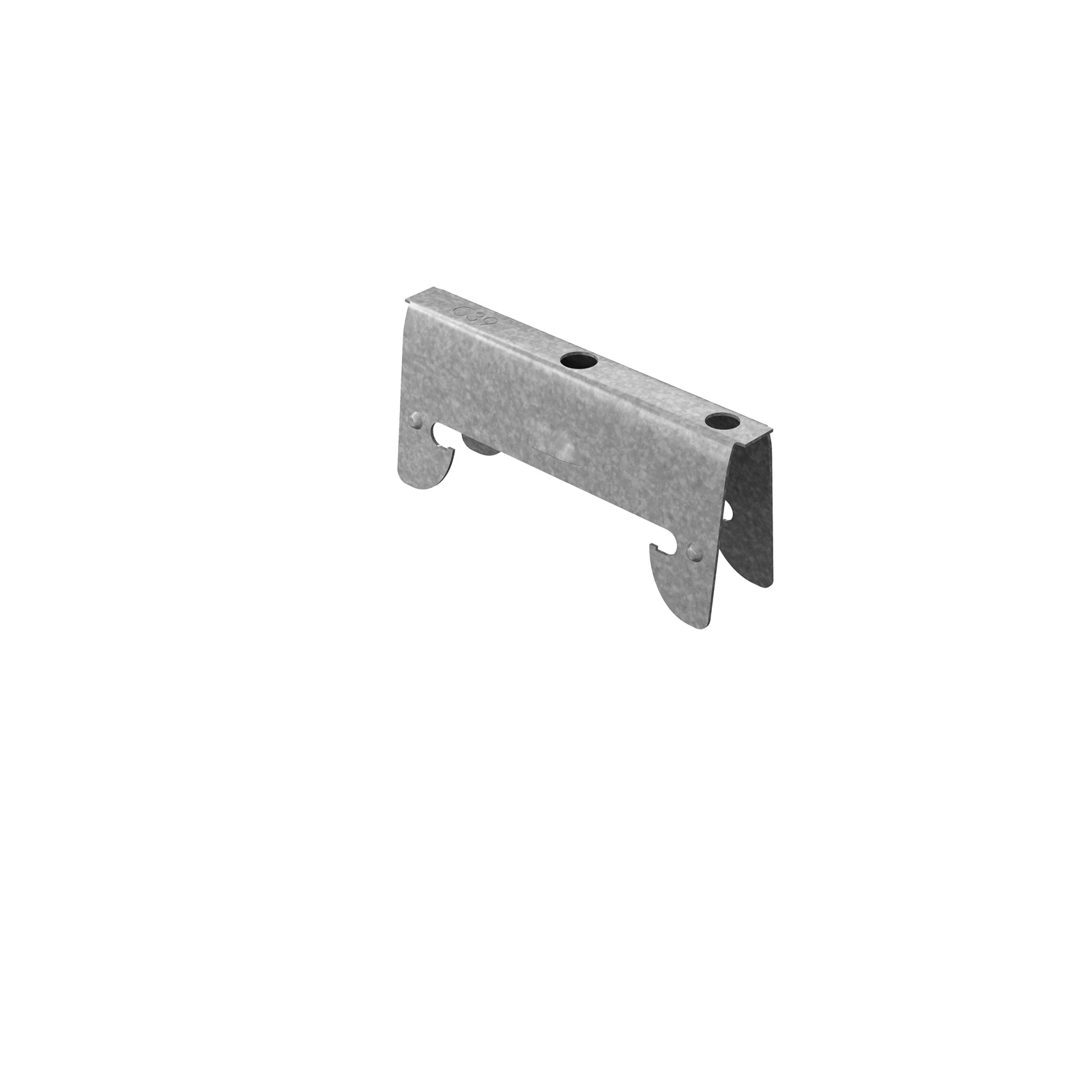 Siniat AM150 G300 Furring Channel to Cross Rail Clip, Silver
