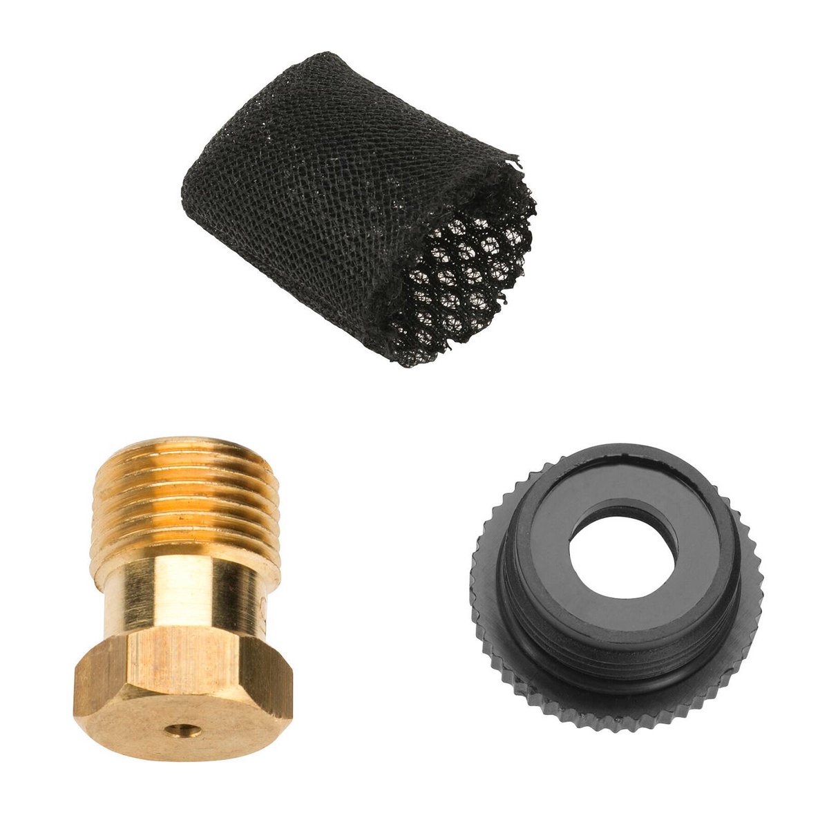 GARDENA Drain Valve Black/Gold High-Impact Plastic & Metal
