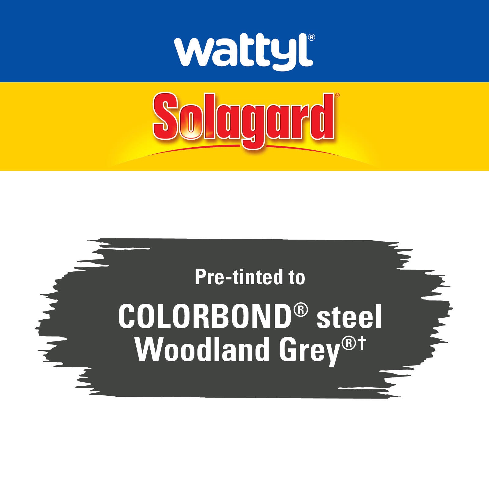 Wattyl Solagard 4L Woodland Grey Semi-Gloss Pre-Tinted Exterior Paint