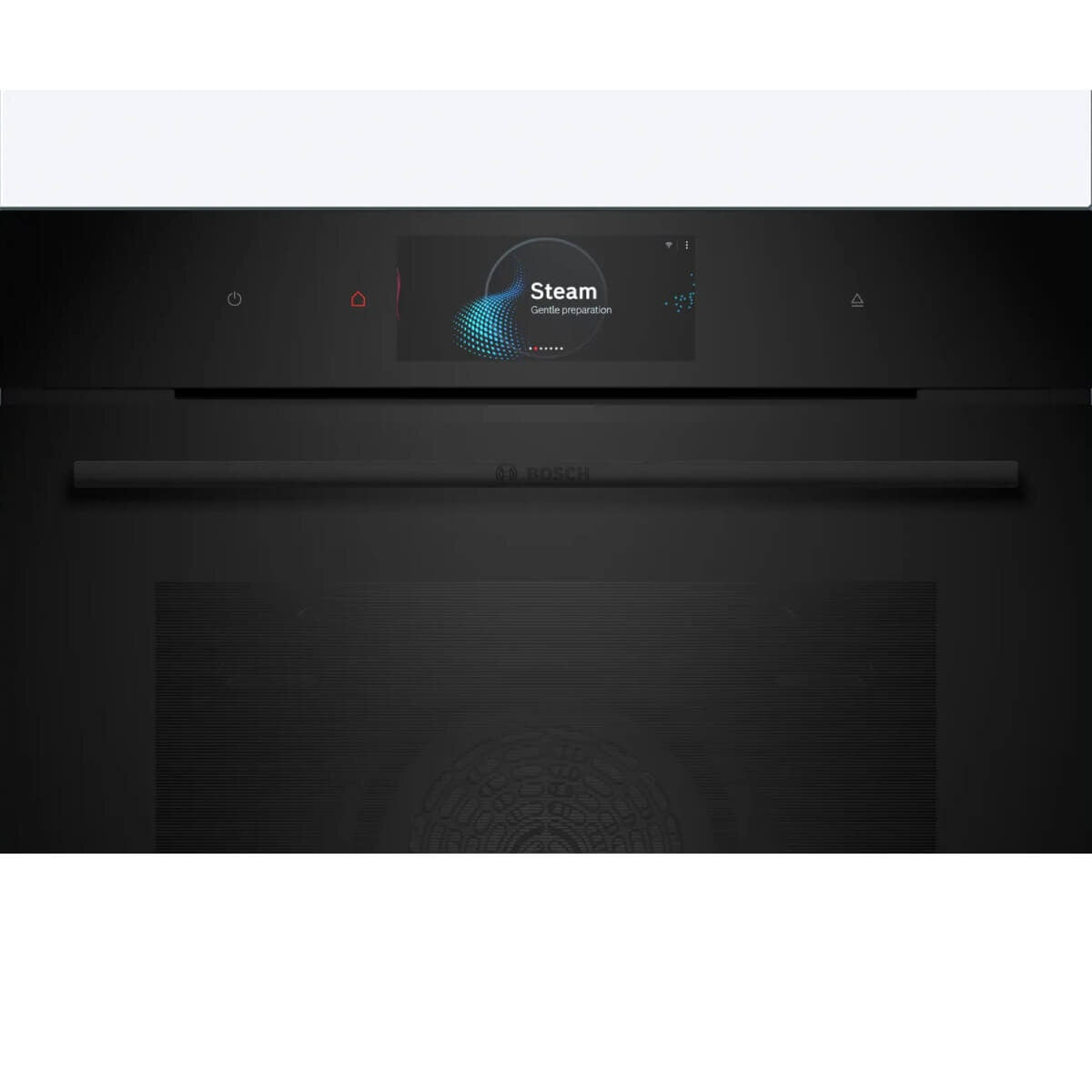 Bosch Series 8 60cm Built-In Steam Oven - 71L, 24 Functions, Sous Vide, Meat Probe, Black - HSG958DB1A