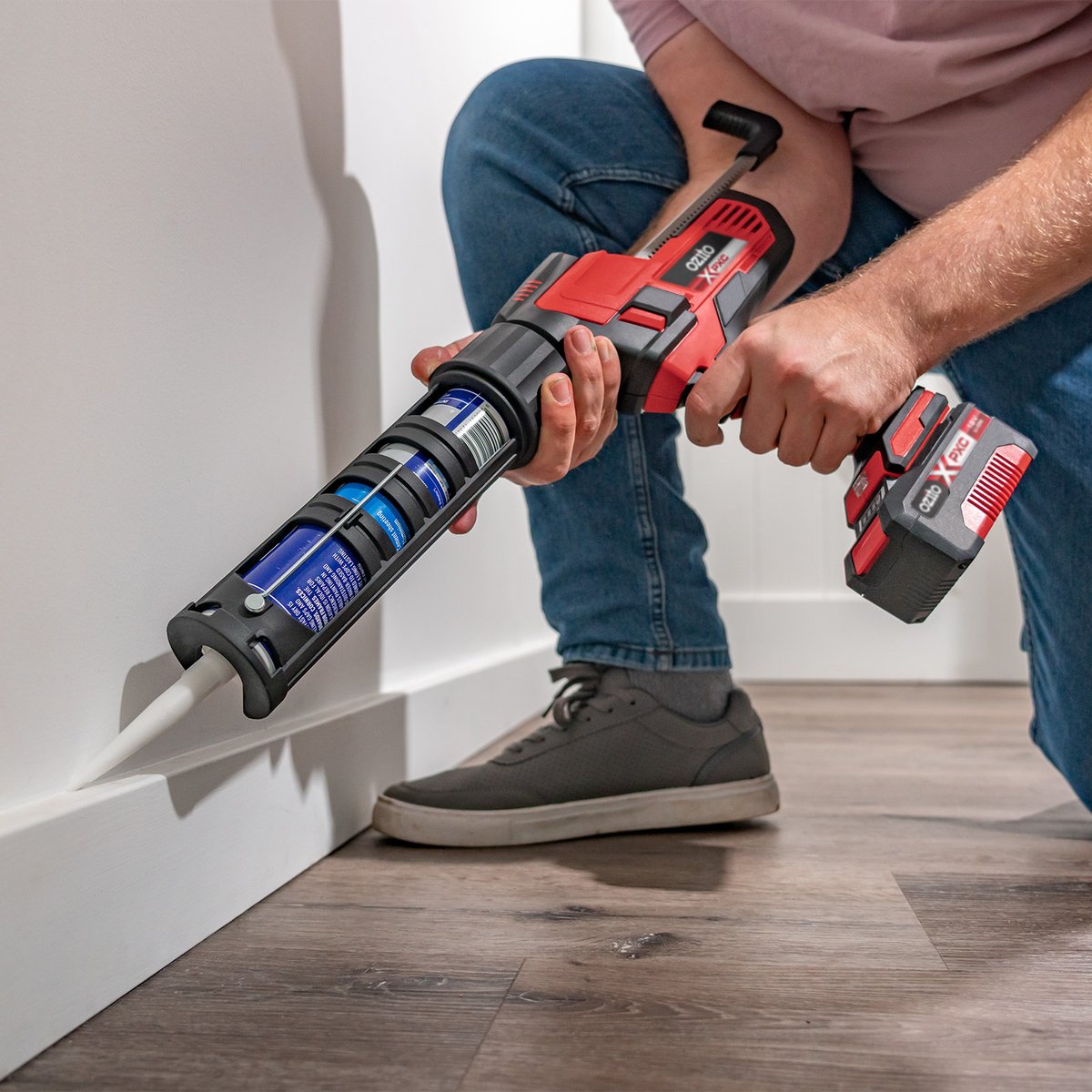 Ozito PXC 18V 310ml Caulking Gun - Skin Only PXCGS-018