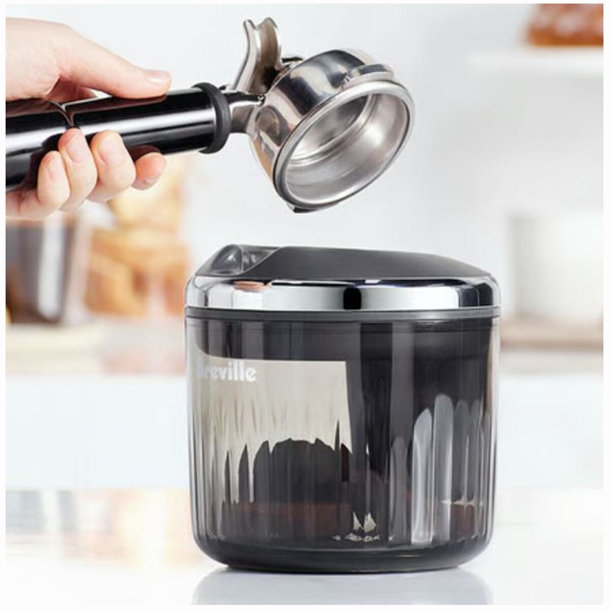 Breville The Puck Sucker - Vacuum Pump - Dishwasher Safe Tritan Container - BEA503NEU0ZAN1