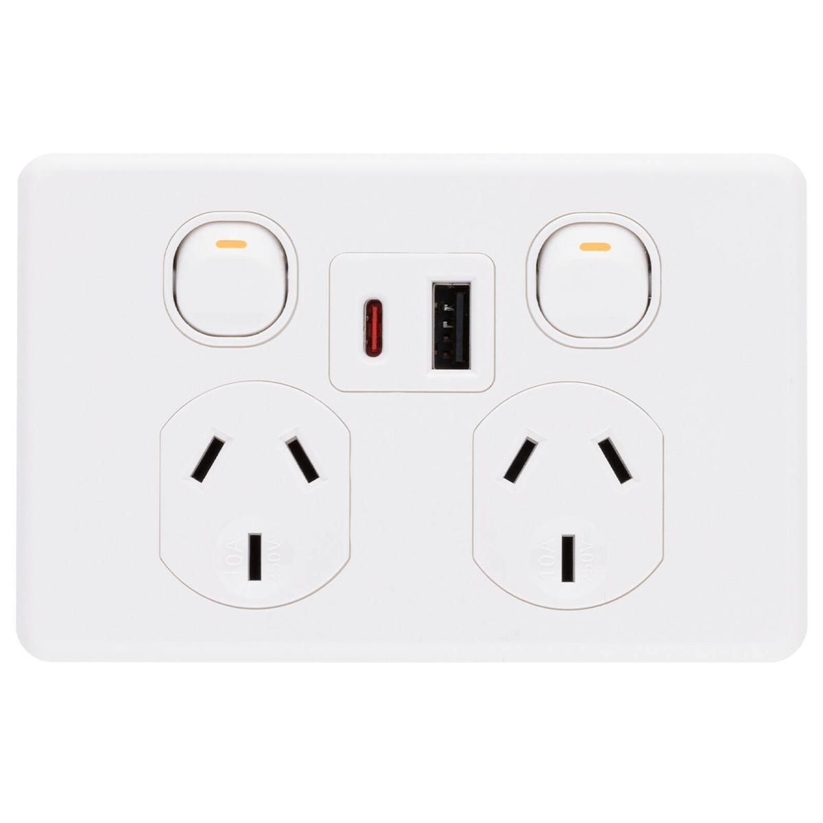 DETA X6 Double Power Point with USB-A & USB-C PD20W Fast Charging Outdoor