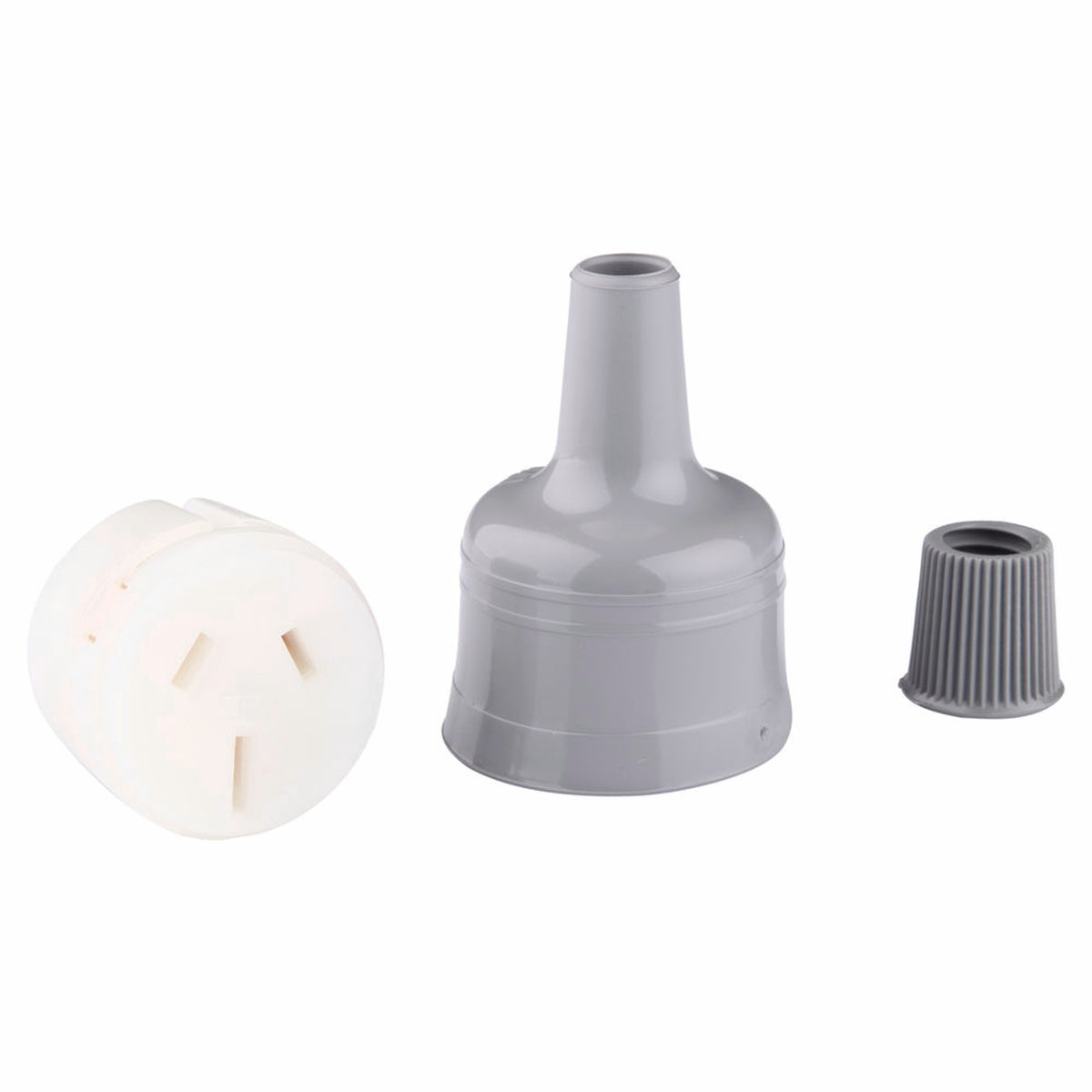 HPM 15A Grey Extension Cord Socket, PVC, 240V, Rear Cover, 1.5mm Cable