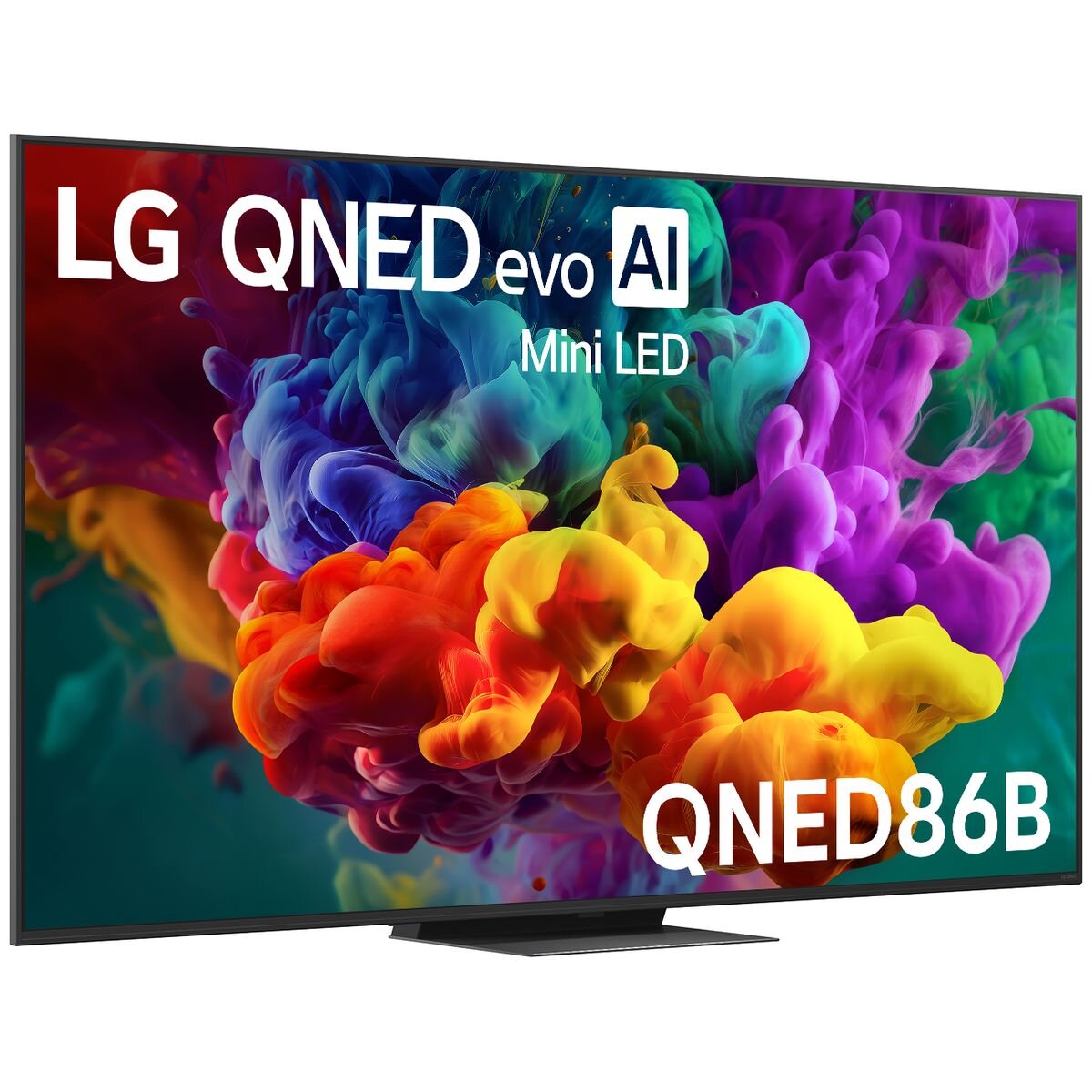 LG 65-inch QNED86B 4K Smart TV - 120Hz, Local Dimming, Dolby Vision, Black/Silver - 65QNED86BSA