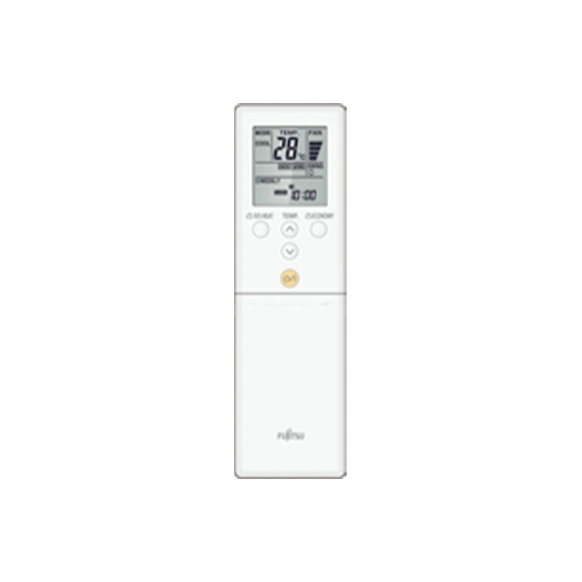 Fujitsu 2.5kW Reverse Cycle Cassette Air Conditioner - 3.2kW Heating, Removable Intake Grill - SET-AUTH09KVLA