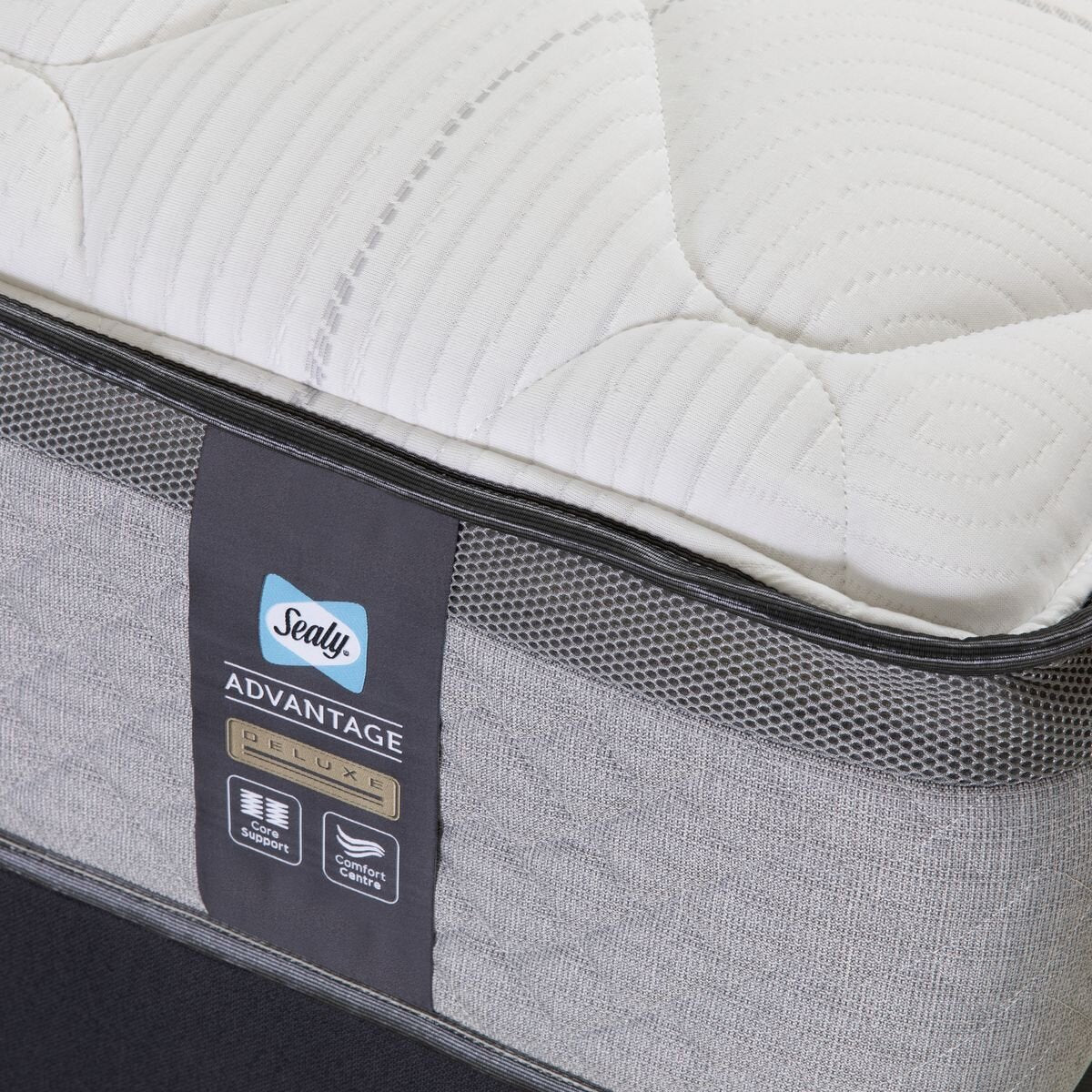 Sealy Advantage Lua King Mattress - Plush Feel, Natural Wool Fibre, CoreSupport - 902135