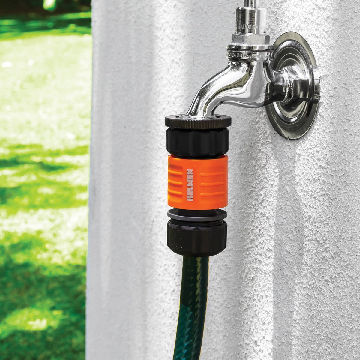 Holman 12mm Universal Tap Adaptor - 20/25mm BSP, Plastic, Outdoor
