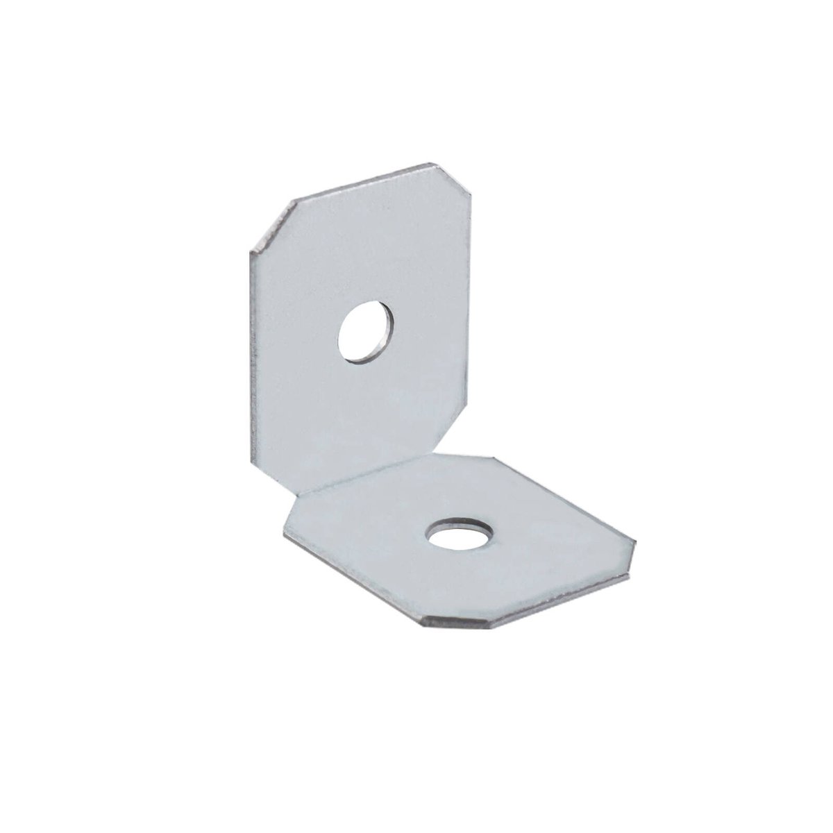 Carinya 25 x 25 x 20 x 1mm Galvanised Steel Angle Make-A-Bracket - 20 Pack