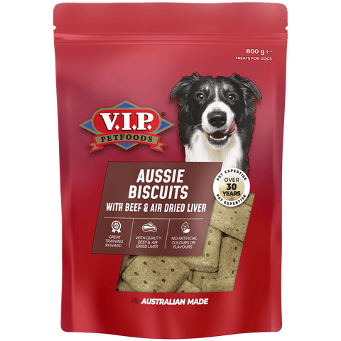 VIP 800g Liver Dog Treat Biscuits