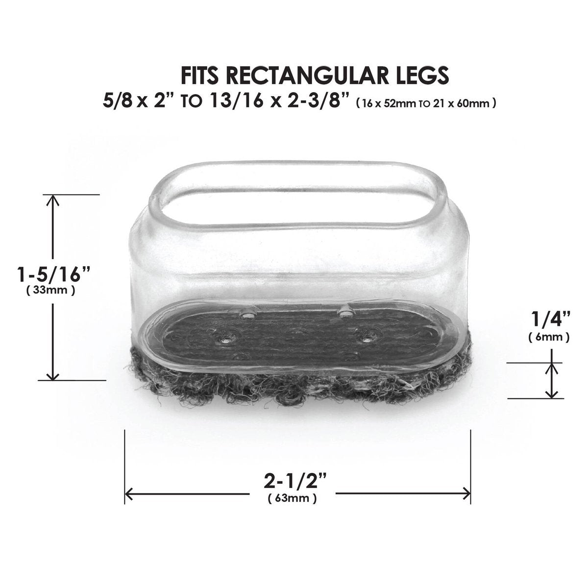 Slipstick Clear Sleeve Rectangle Outdoor Berber 21x58mm - 8 Pack - Weatherproof - SuperSaverAU - view 2