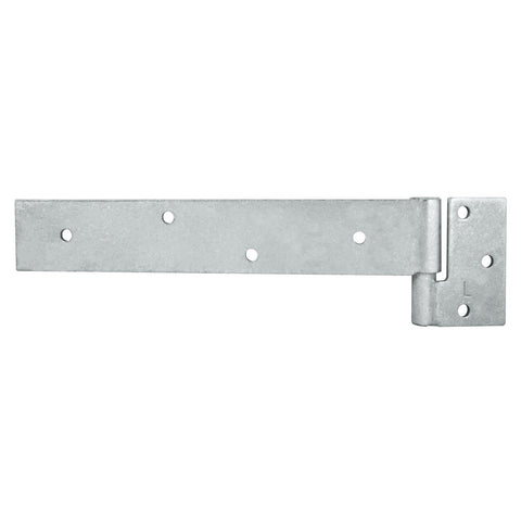Pinnacle 16mm Galvanised Steel Left Hand Long Strap Security Gate Hinge
