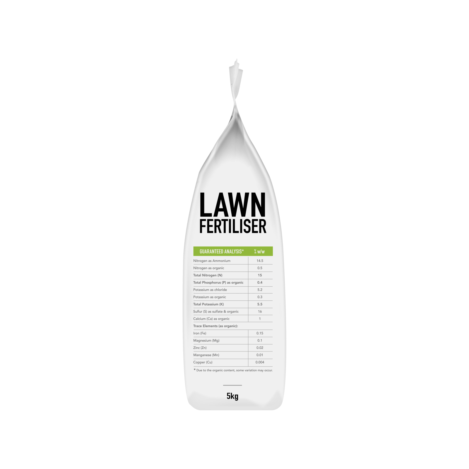 Munns Professional 5kg Golf Course Green Granular Lawn Fertiliser All Lawns