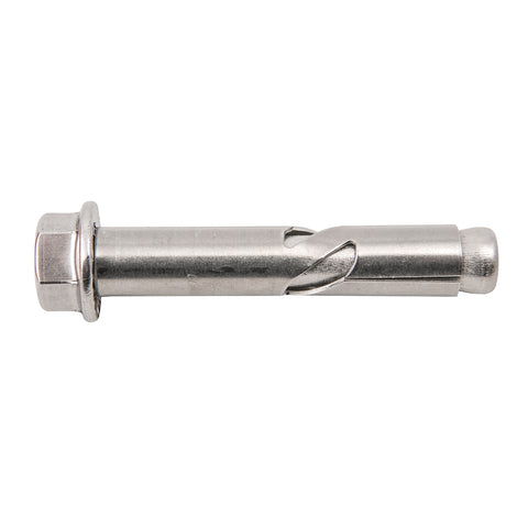 Ramset DynaBolt Plus 12 x 70mm 316 Stainless Steel Hex Nut Masonry Sleeve Anchor