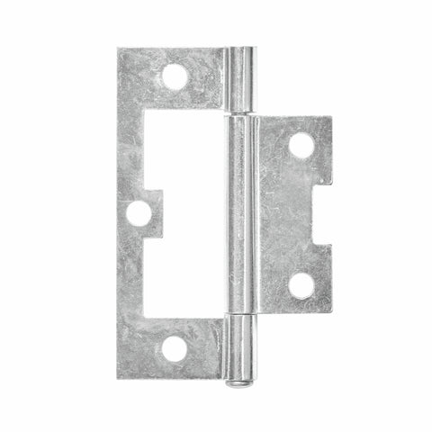 Pinnacle 75mm Zinc Plated Loose Pin Non Mortise Hinge - Single