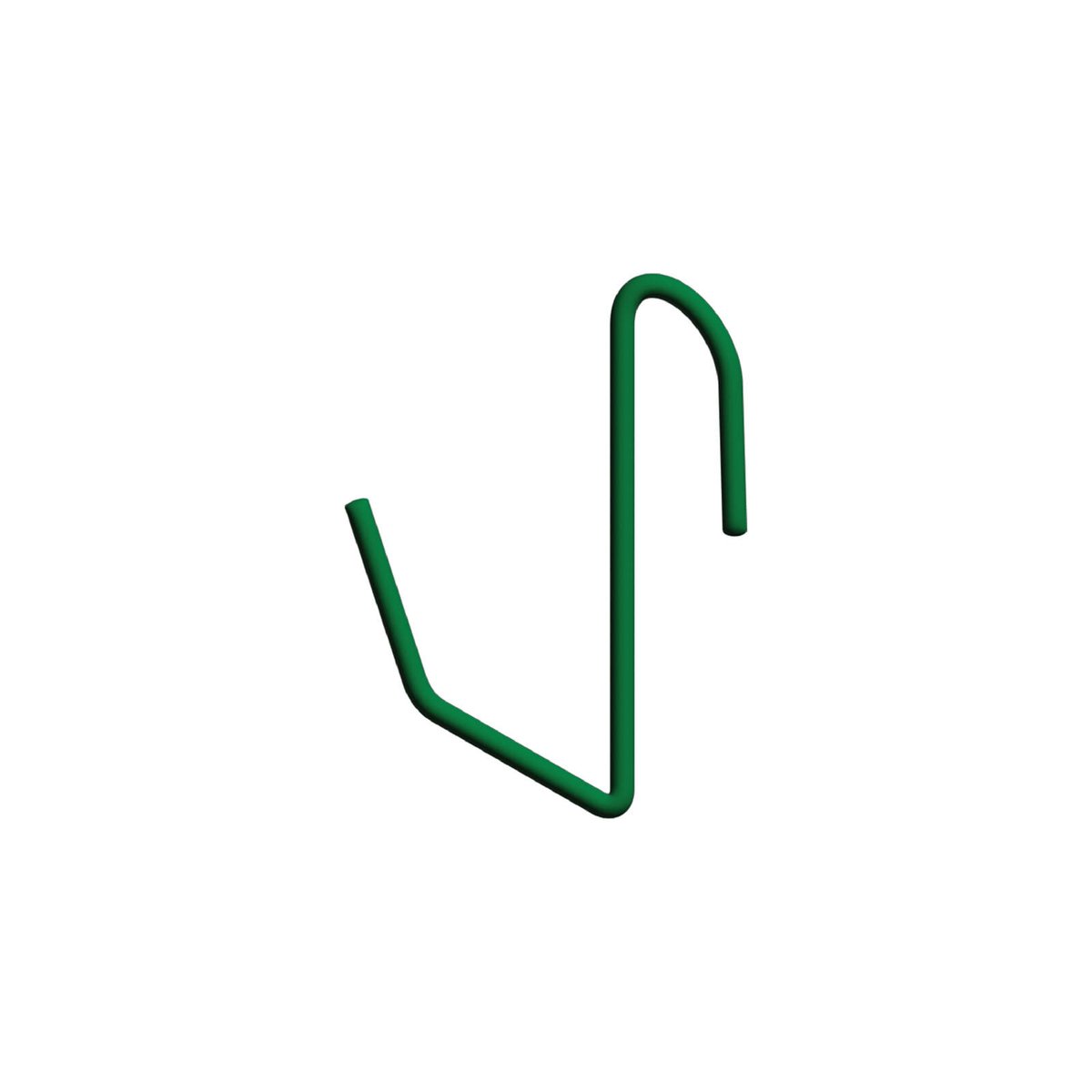 Jack 15cm Green Square Hanging Basket Hook