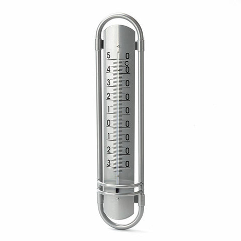 Holman Wall Thermometer - 38cm - Aluminium - Indoor/Outdoor Use - SuperSaverAU - view 1