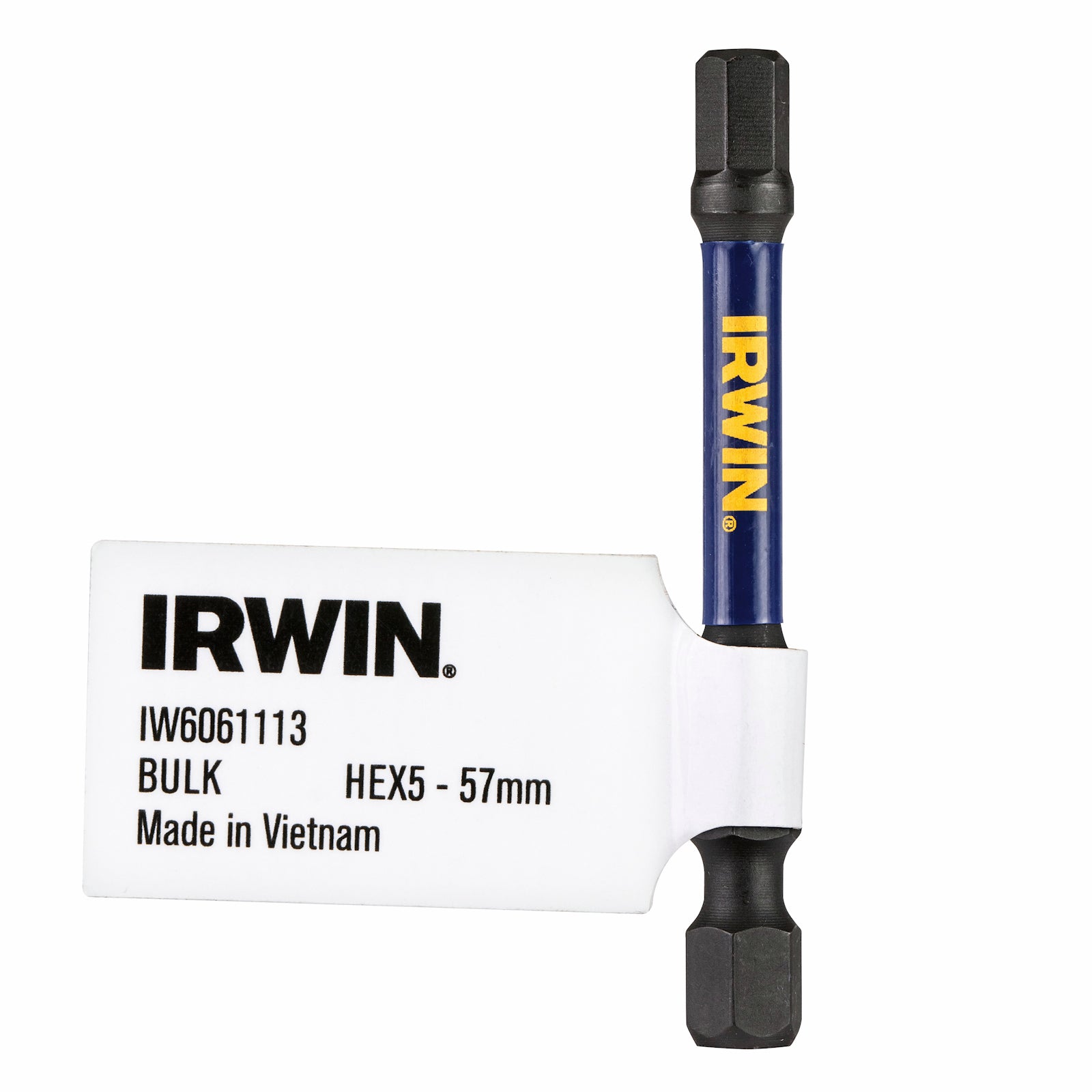 Irwin 57mm Hex 5 Impact Pro Performance Bulk Driver Bits