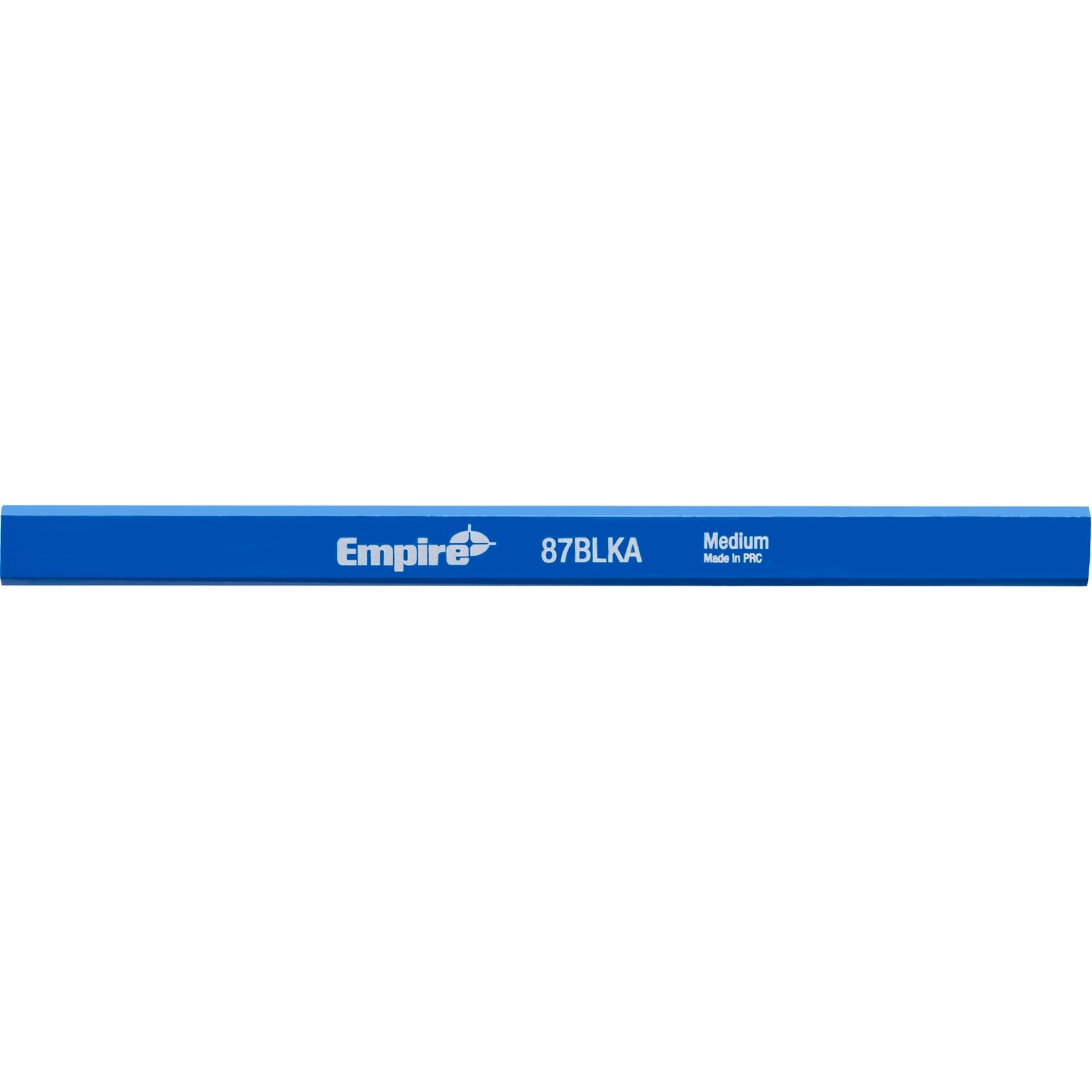 Empire Carpenters Pencils 10 Pack, Blue, Waterproof Marking Tool for Builders