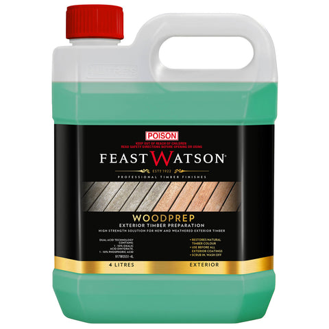 Feast Watson Woodprep 4L Water Cleanup