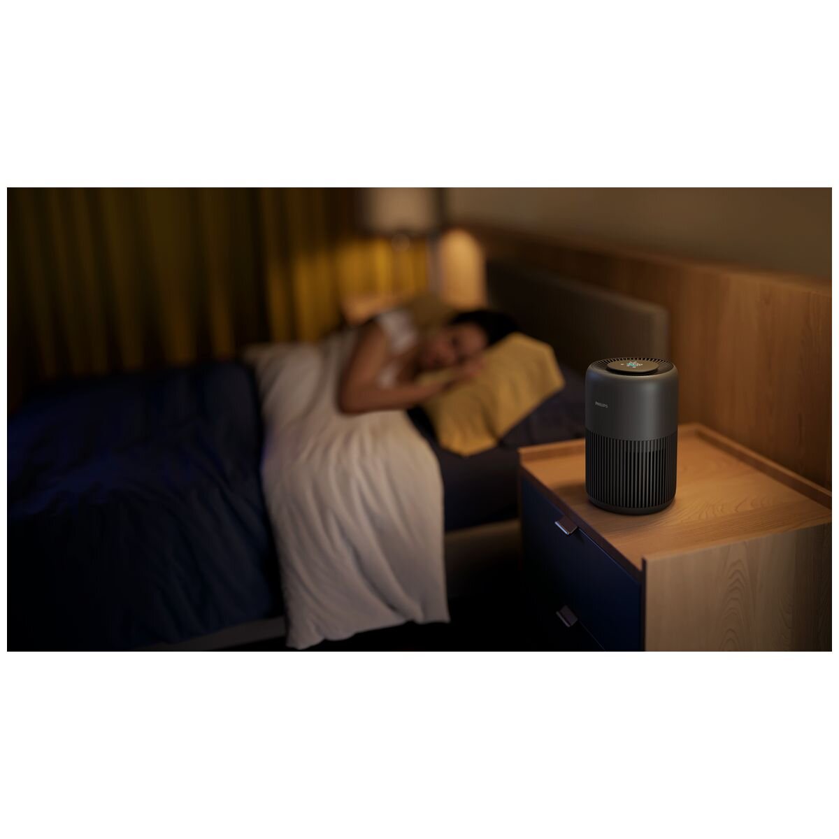 Philips PureProtect Mini 900 Series Air Purifier - Charcoal Grey, Three-Layer Filter, Air+ App - AC0951-13