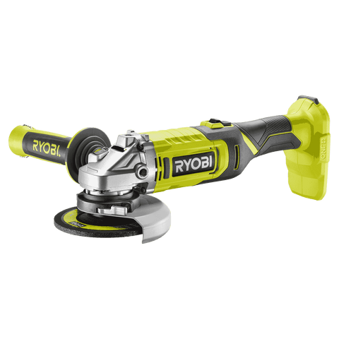 Ryobi ONE+ 18V 125mm 9000rpm Angle Grinder Cordless Tool Only R18AG1