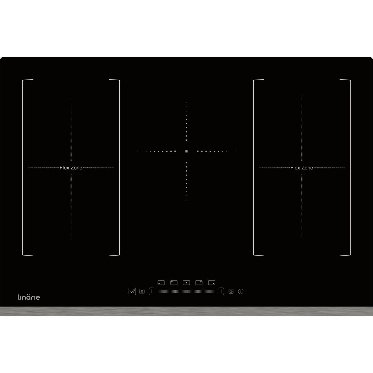 Linarie 77cm induction cooktop - double Flex Zone - nine power levels - booster function - LS80I2F1Z