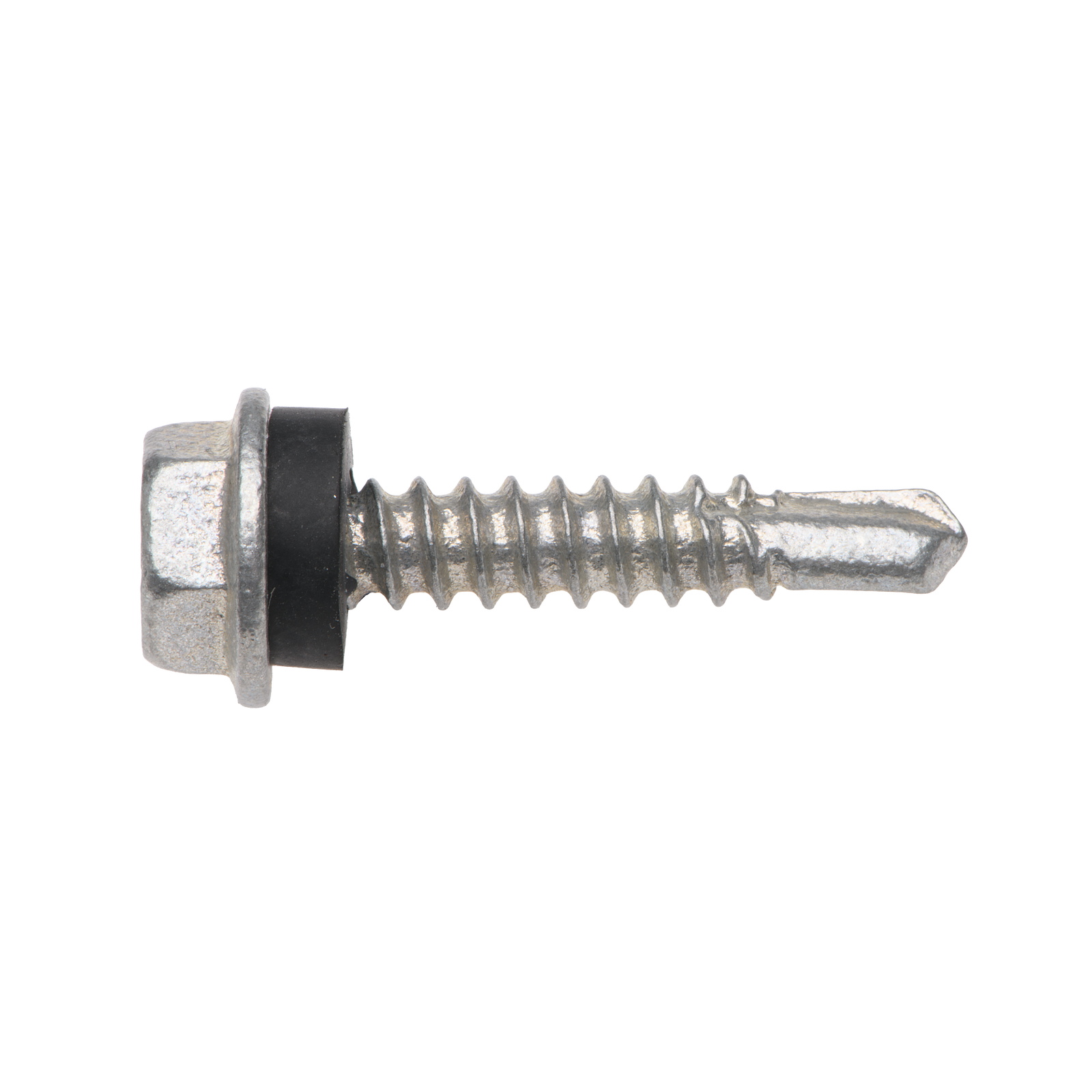 Buildex 10G x 25mm Class 4 Metal Cladding TEKS Screws with Seal - 50 Pack