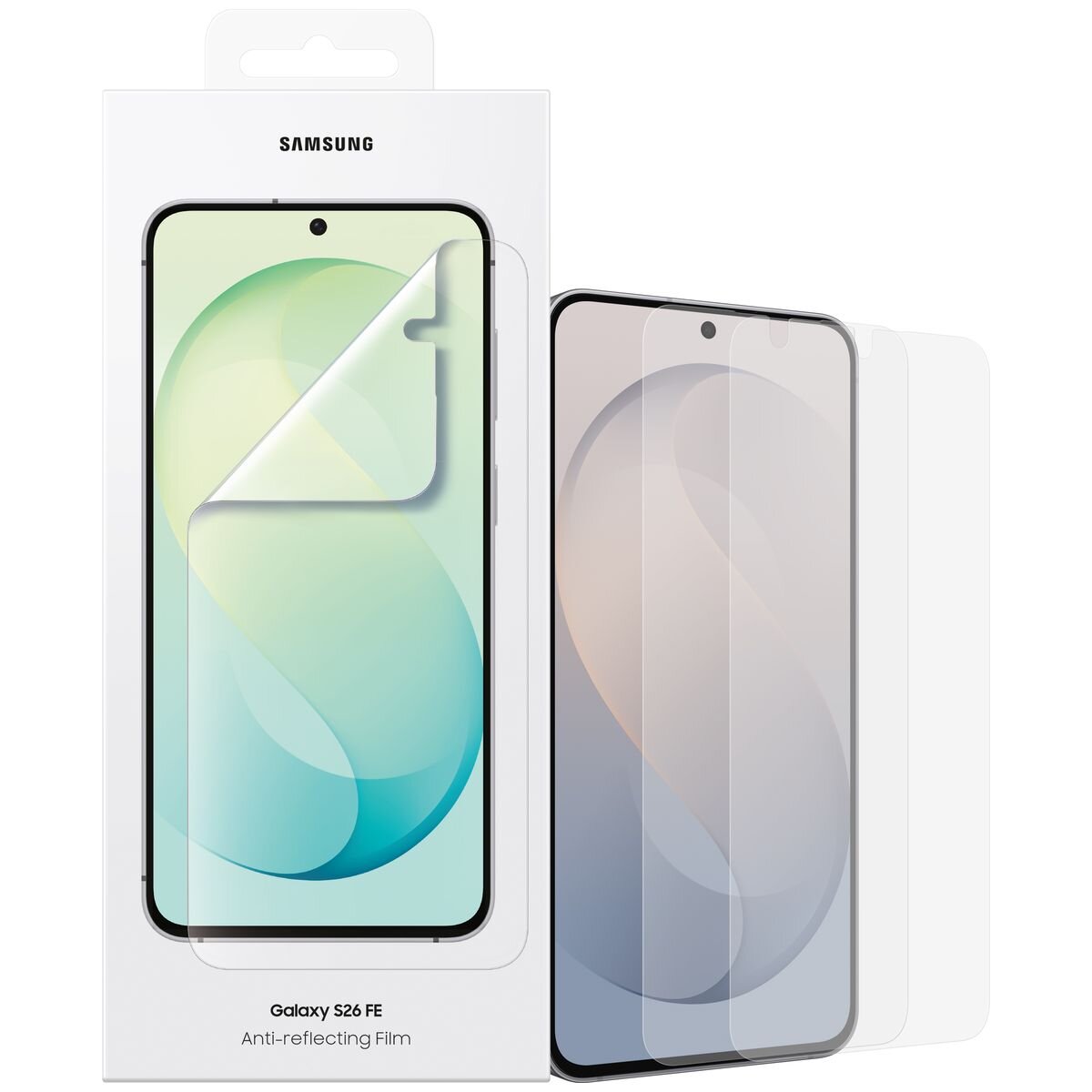 Samsung Galaxy S26 FE Anti-Reflecting Film - Clear Finish - 1 Year Manufacturer Warranty - 11901377316