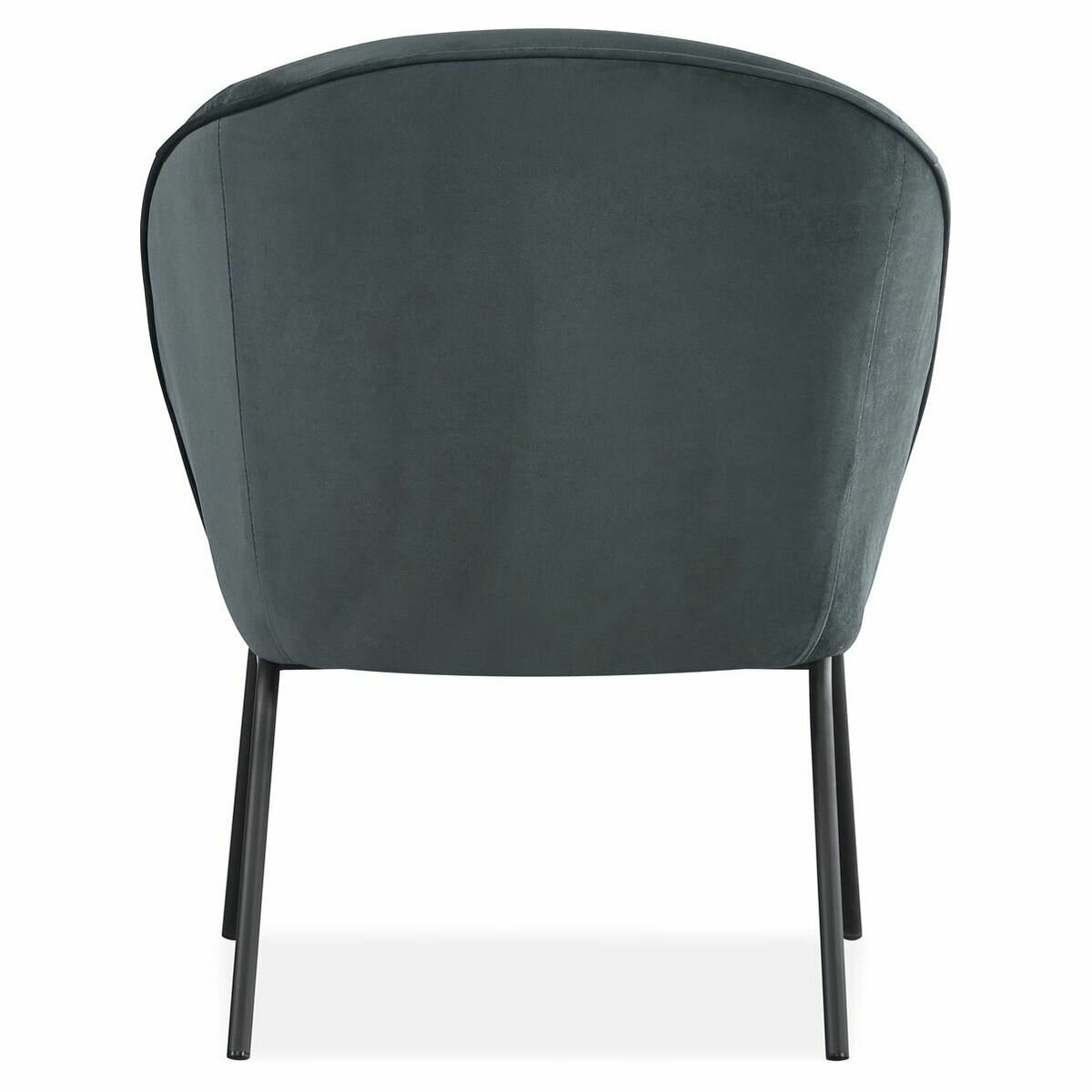 Ostro Furniture Austinmer Accent Chair - Charcoal Polyester, Steel Frame, Foam Seat - WA0920BCHAR