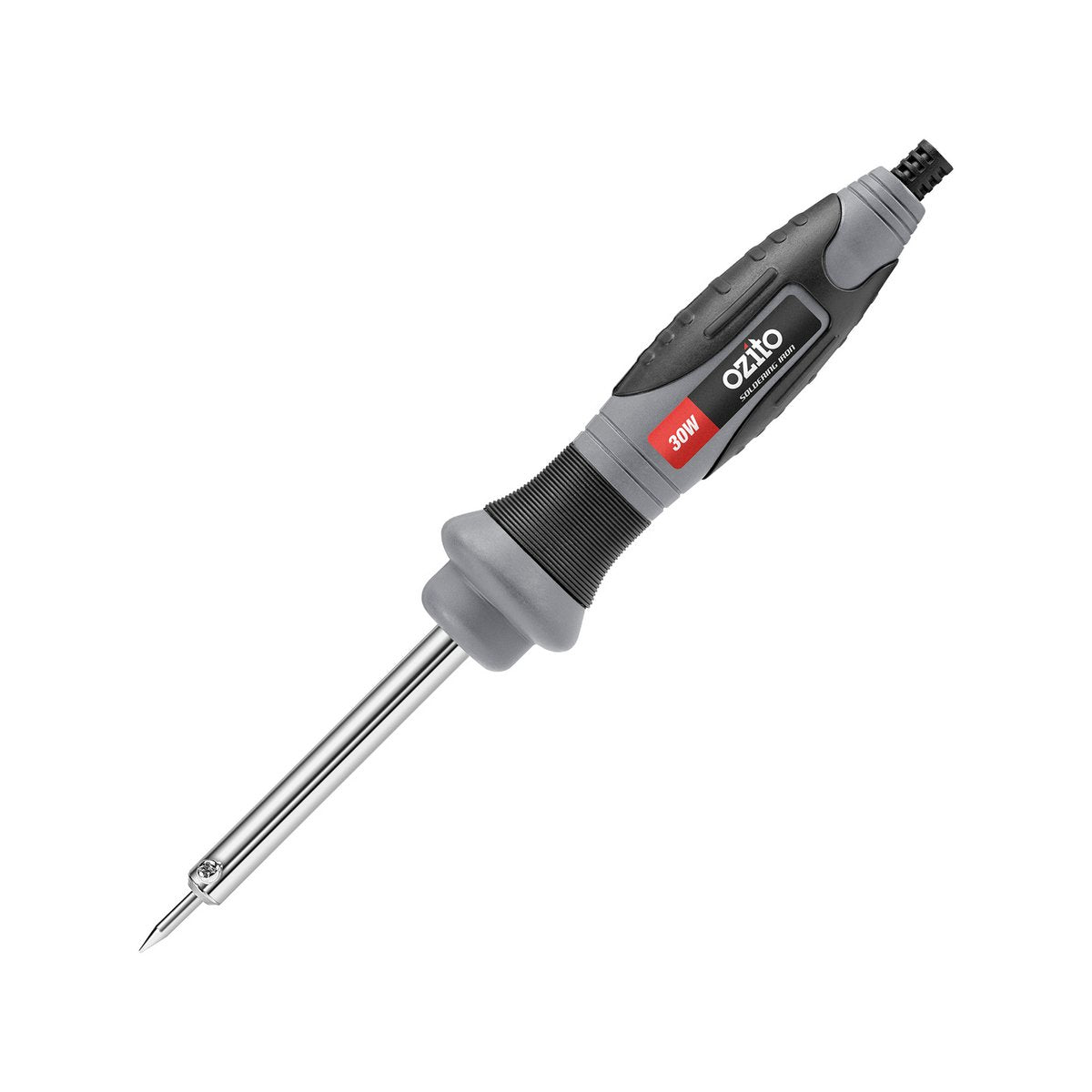 Ozito 30W Soldering Iron Kit Interchangeable Tips Solder Included