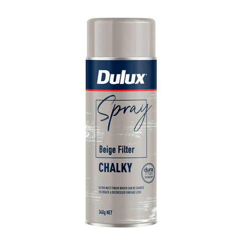 Dulux 340g Beige Filter Chalky Spray Paint