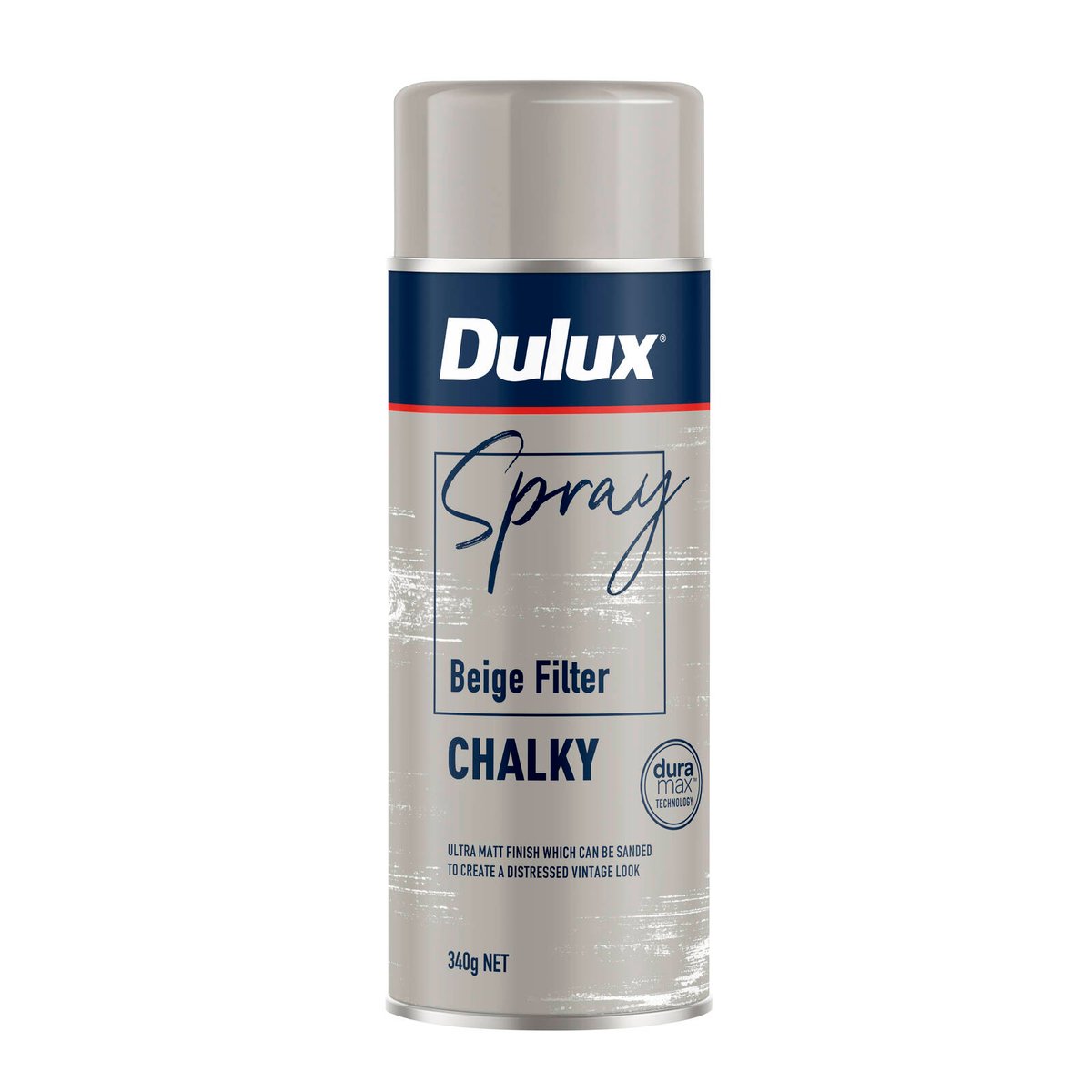 Dulux 340g Beige Filter Chalky Spray Paint
