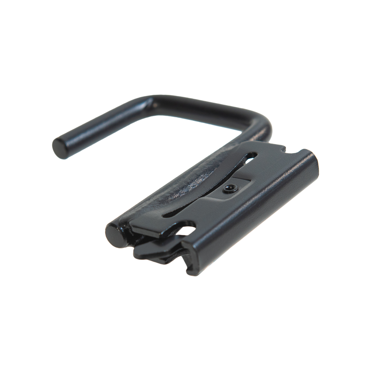 Grunt E Track Fitting W J Hook - Black - 110mm x 13mm x 100mm - 180kg Capacity - SuperSaverAU - view 4