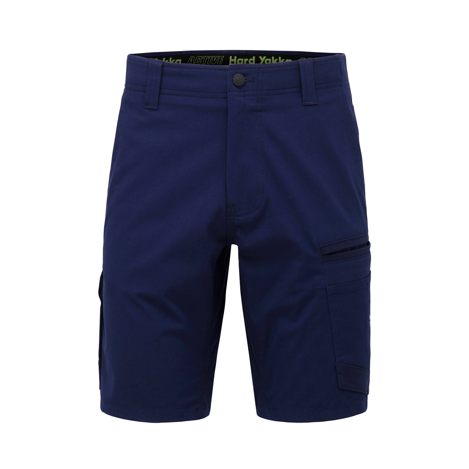 Hard Yakka Navy Bib & Brace Cross Back Cotton Drill Overall, Size 87R