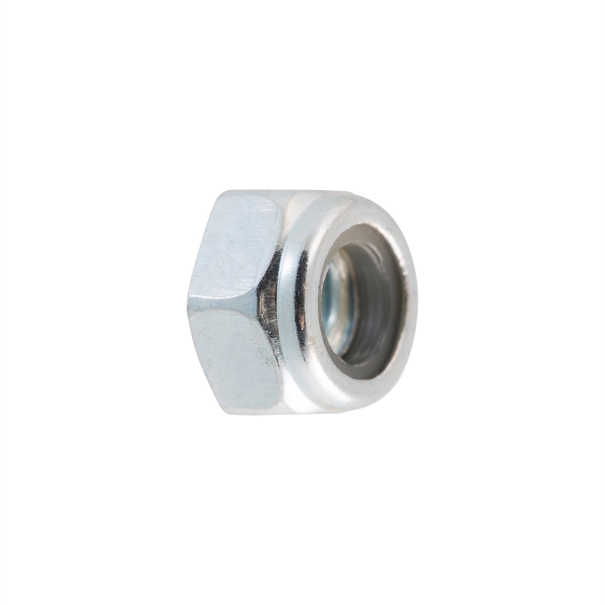 Zenith 3/16 Zinc Plated Nylon Lock Nut 100 Pack Steel Durable Secure - SuperSaverAU - view 2