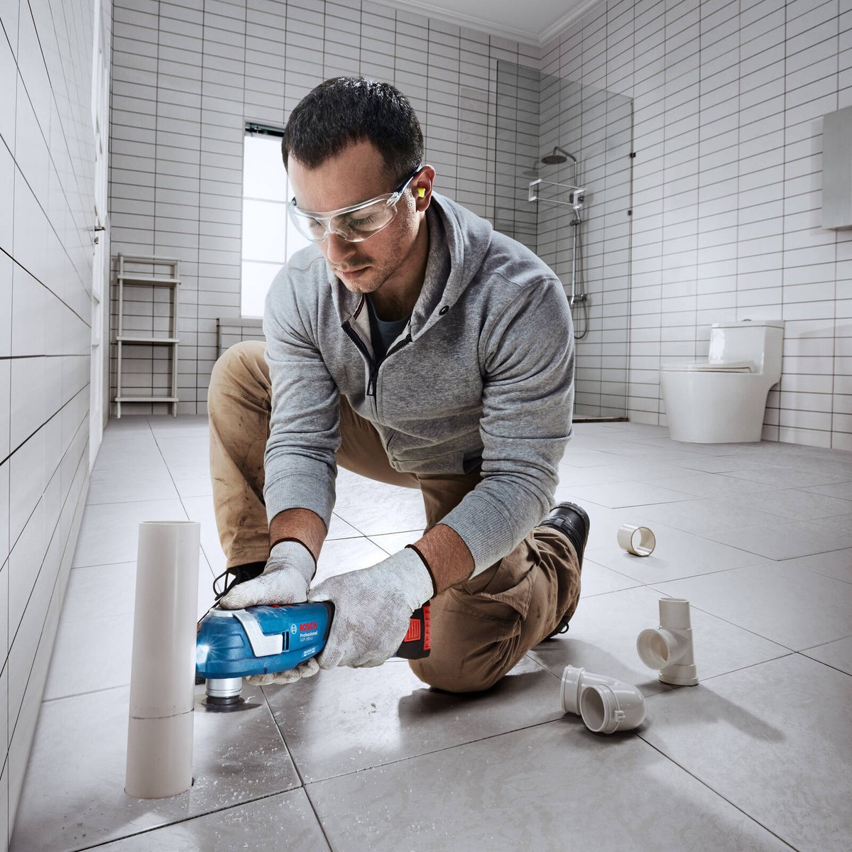 Bosch Professional 18V Brushless Multi Cutter GOP 18V-34 - Skin Only