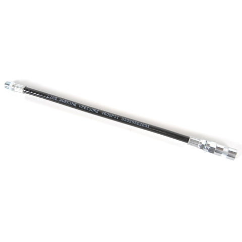 Kincrome Flexible Grease Gun Hose, 300mm, Rubber/Steel, Black