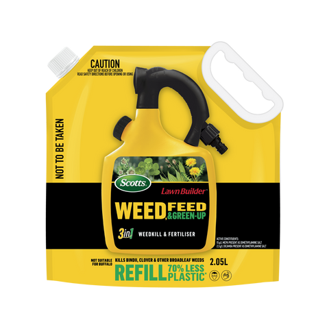 Scotts Lawn Builder Weed, Feed & Green Up 3in1 Refill Pouch