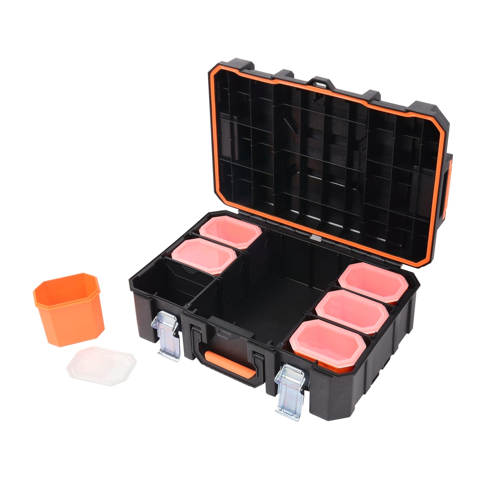Tactix 528mm Modular Portable Technician Case Black