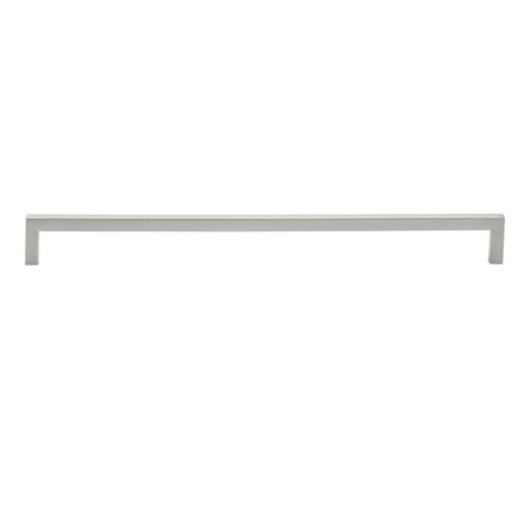 Prestige 320mm Brushed Nickel Square Bar Handle - Zinc Alloy, Cabinet & Drawer
