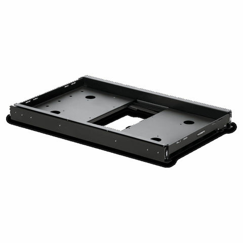 Dometic fridge sliding rail in black - 100kg max load, fully extends, tie down straps included - CFX3-SLD75