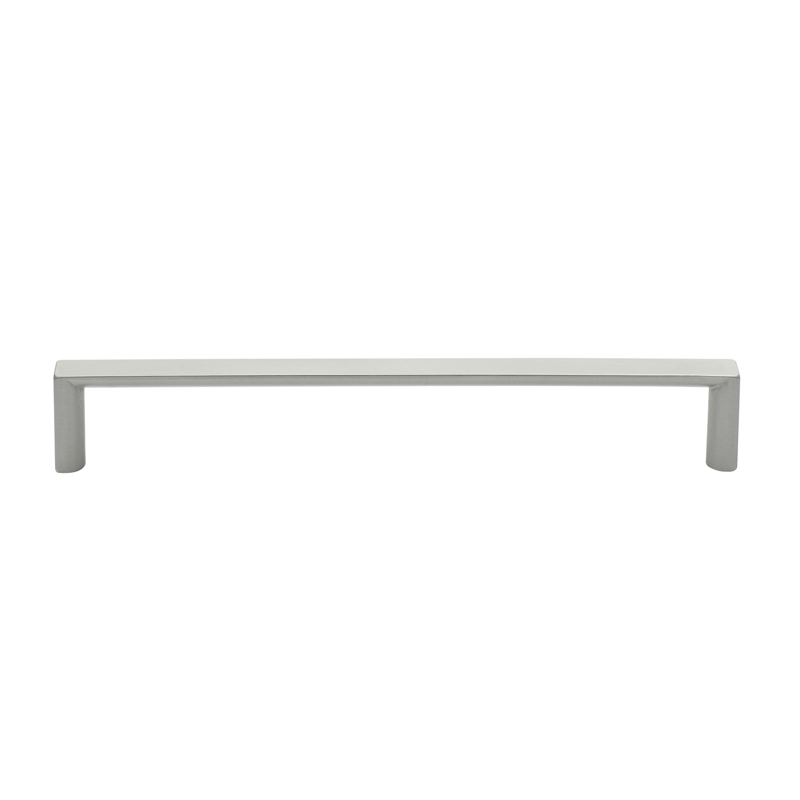 Prestige 168mm Brushed Nickel Half Round and Square Handle - Zinc Alloy, Cabinet