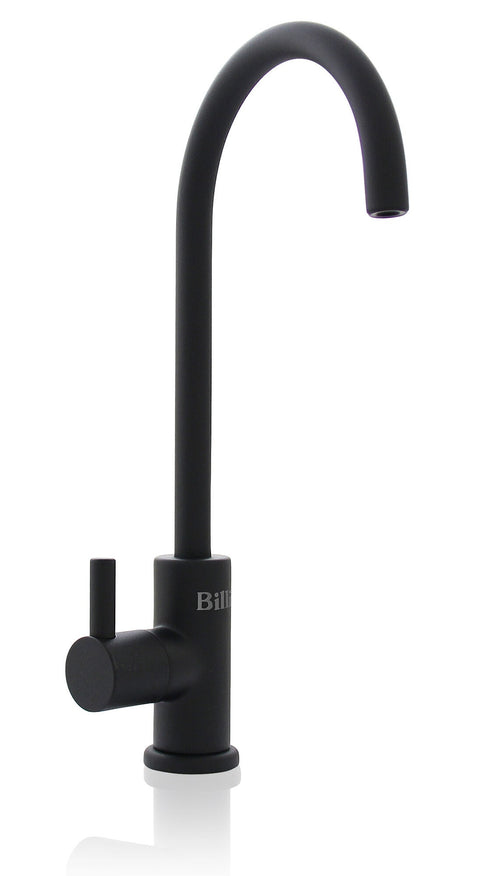Billi Home C Chilled Filtered Water Tap - Round Slimline Dispenser - Matte Black - 913000RMB