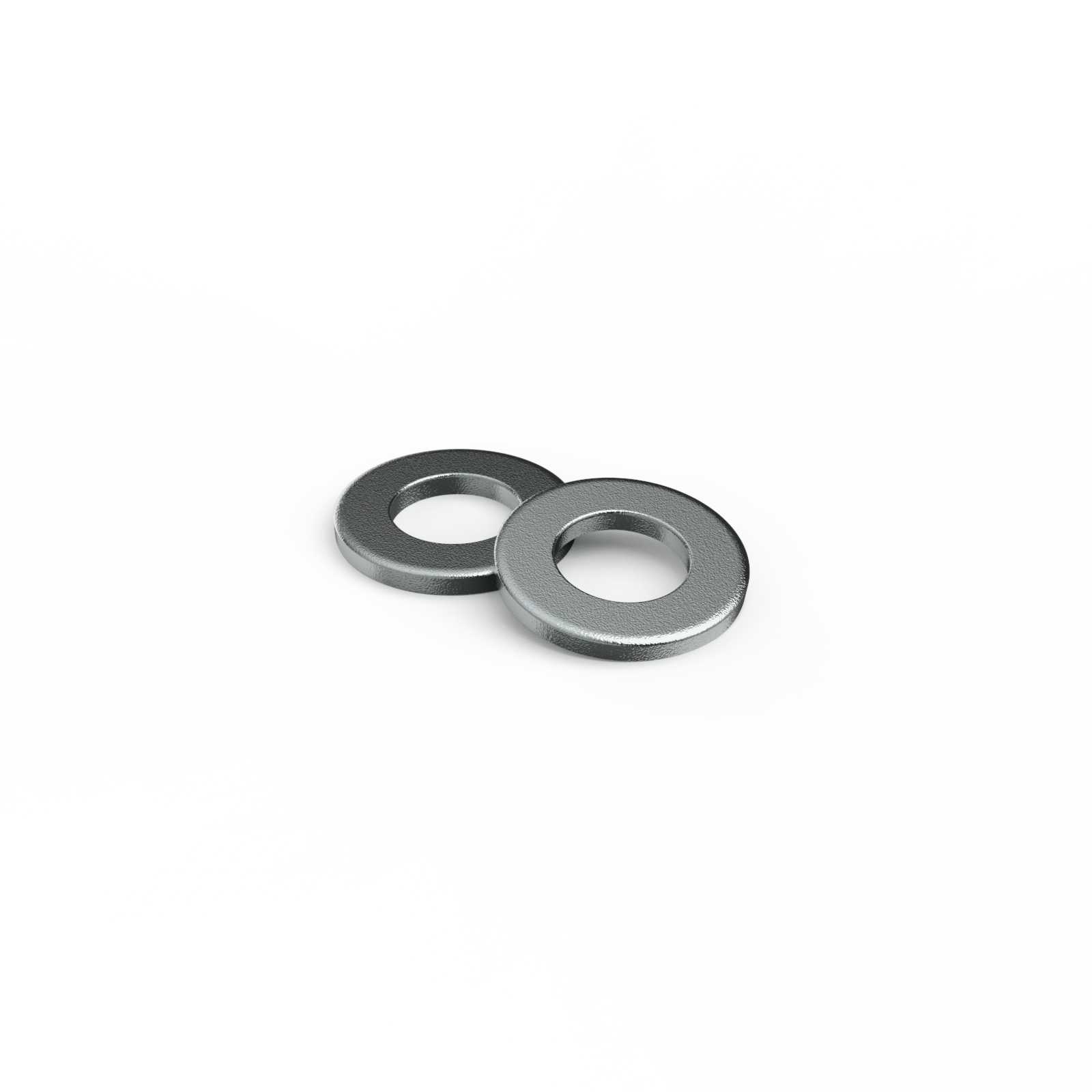 Zenith M10 Zinc Plated Flat Round Washers - 200 Pack