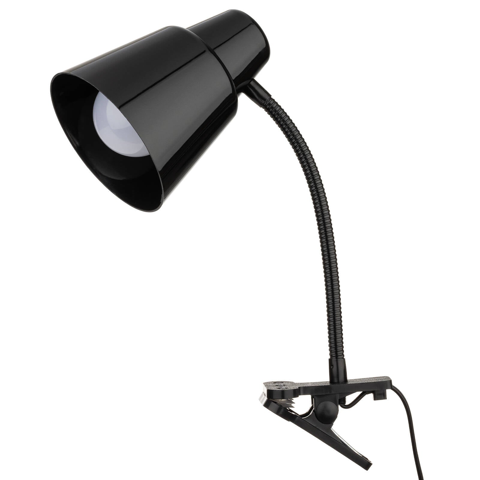 Verve Design Brylee Black Adjustable Clamp Lamp 25W Plastic & Metal ATL154BK
