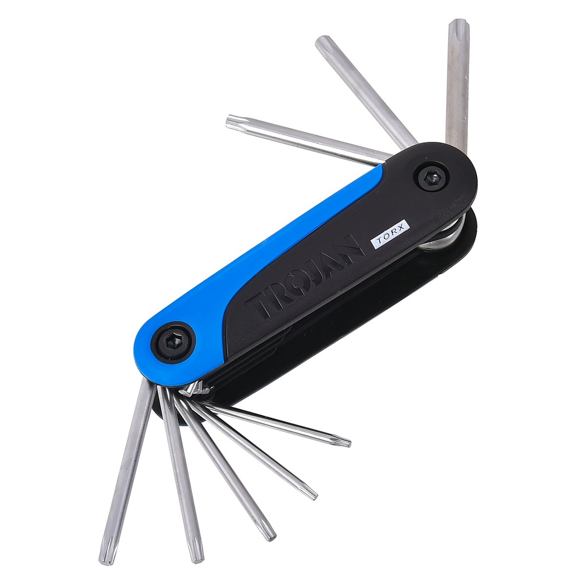 Trojan 8 Piece Torx Hex Key Set - Chrome Vanadium Steel - T9 to T40 - 43mm x 42mm x 185mm - SuperSaverAU - view 5
