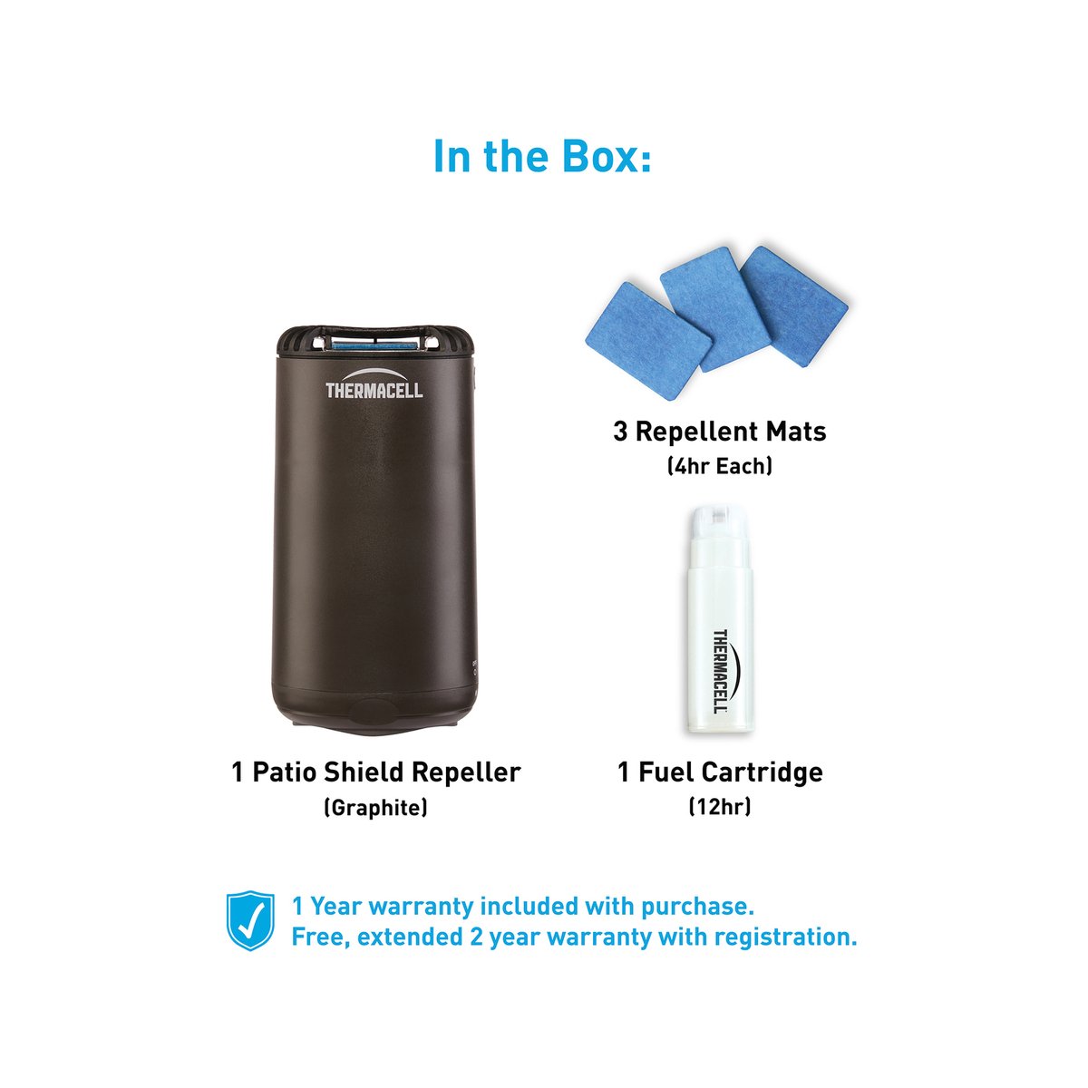 Thermacell Graphite Mini Halo Insect Repeller