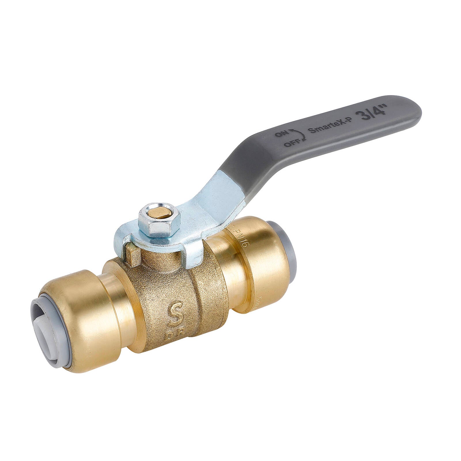 SmarteX-PEX 20mm Ball Valve, Lead Free Brass Push-Fit