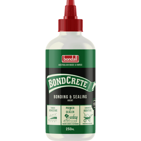 Bondall BondCrete 500ml Cement Additive Clear Bonding & Sealing Agent